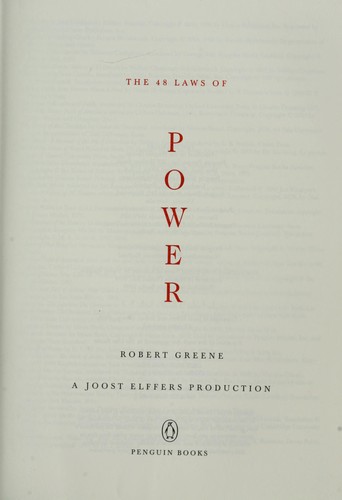 The 48 Laws of Power